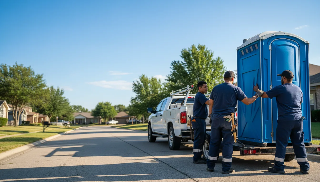 Portable Toilet Rental in Golden, OK near me